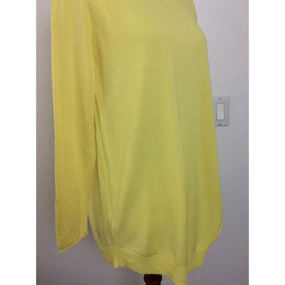 Lafayette 148 New York Pullover Sweater Asymmetric FLAW - Picture 4 of 10